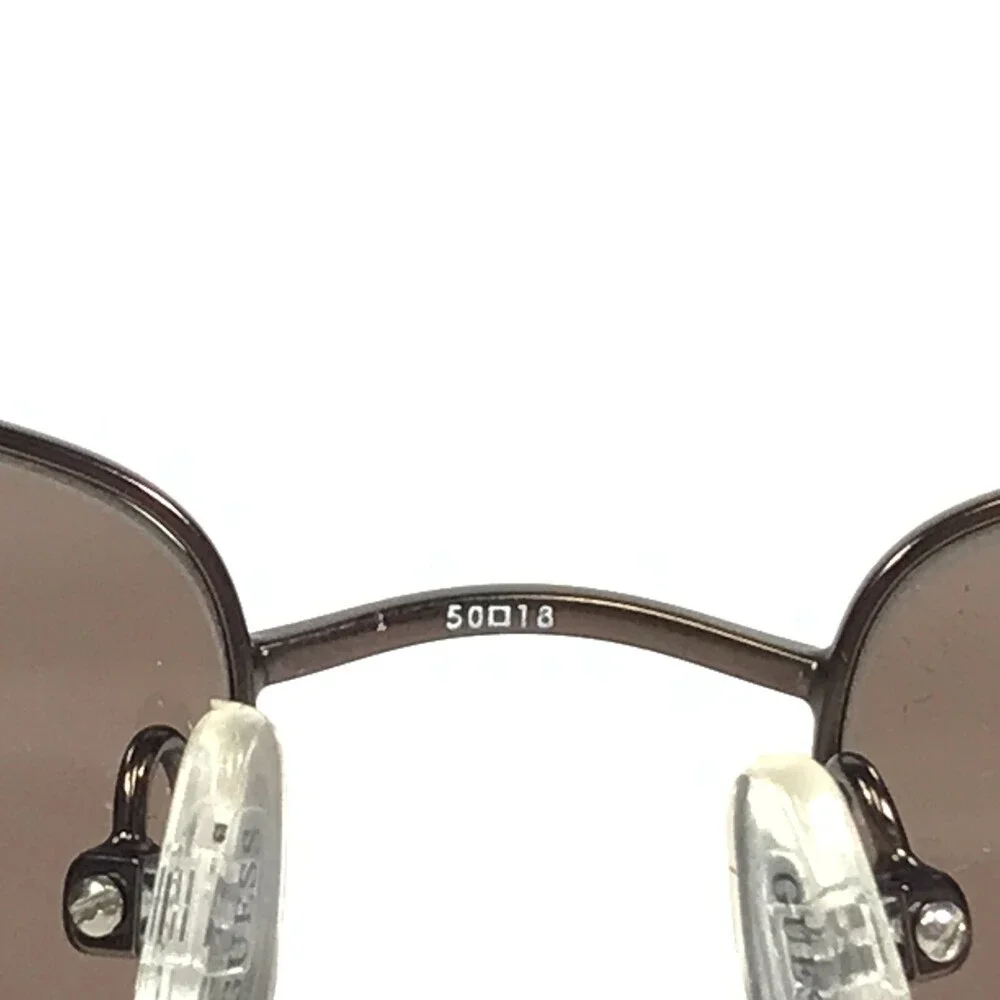 Guess Sunglasses GU6124 BRN-1 Brown Rectangular Frames with Brown Lenses